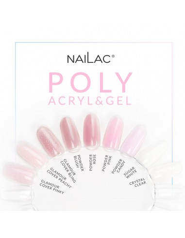 Poly Acryl Gel Glamour Cover Peach 30g NaiLac