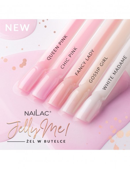 Gel in bottiglia JellyMe! White Madame NaiLac 7ml