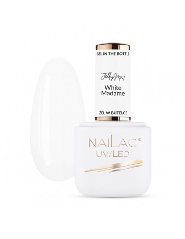 Gel in bottiglia JellyMe! White Madame NaiLac 7ml