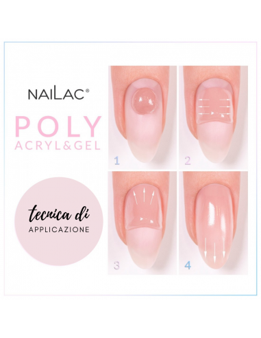 Poly Acryl Gel Glamour Cover Pinky 30g NaiLac