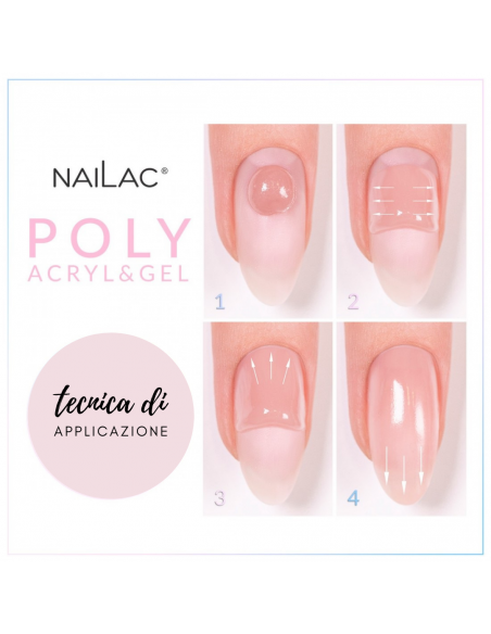 Poly Acryl Gel Glamour Cover Peach 30g NaiLac