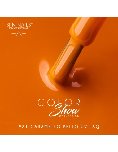 931 Smalto semipermanente Caramello Bello UV LaQ  8ml