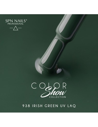 938 Smalto semipermanente Irish Green UV LaQ  8ml