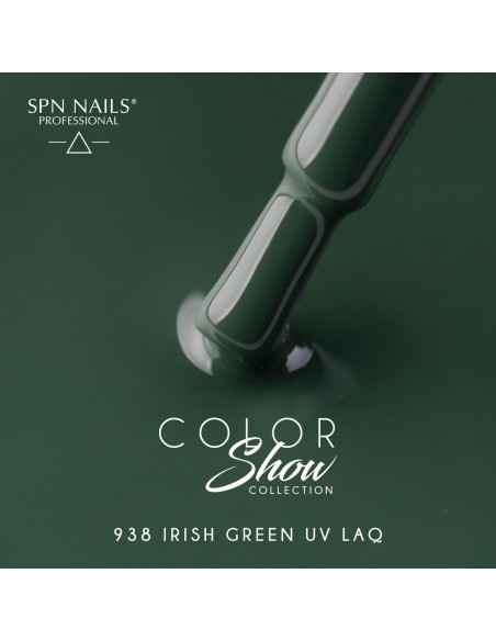 938 Smalto semipermanente Irish Green UV LaQ  8ml