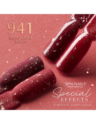 941 Smalto semipermanente UV LaQ Rose Gold 8ml