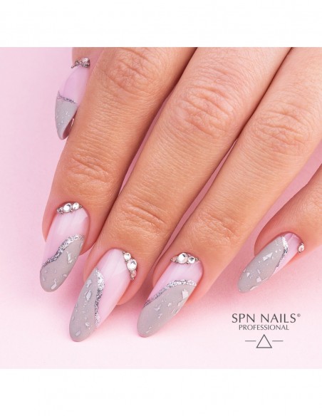 943 Smalto semipermanente UV LaQ Silver Drops 8ml