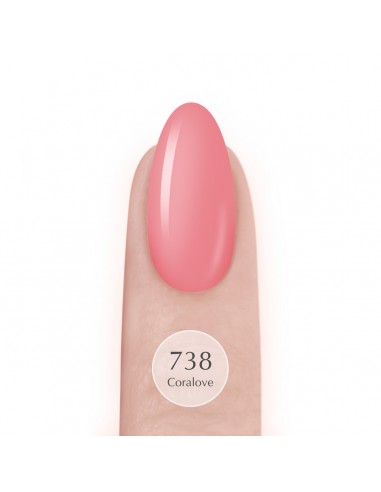 738 Smalto semipermanente UV LaQ Coralove 8ml