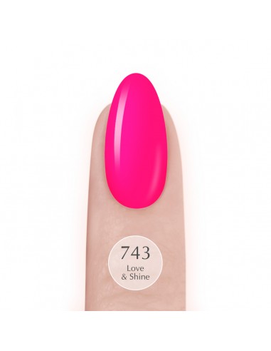 743 Smalto semipermanente UV LAQ Love&Shine 8ml