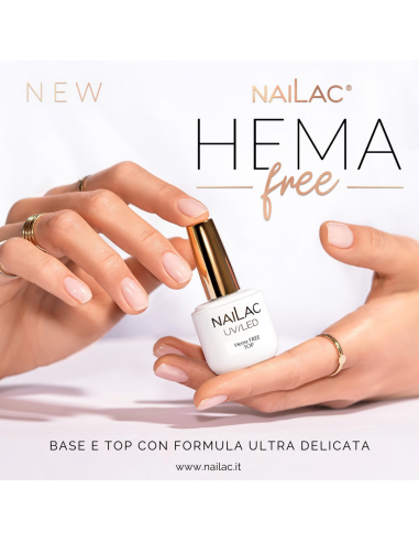 HEMA Free Top UV No Wipe NaiLac 7ml