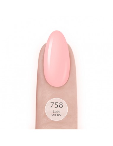 758 Smalto semipermanente UV LaQ Lady Wow 8ml