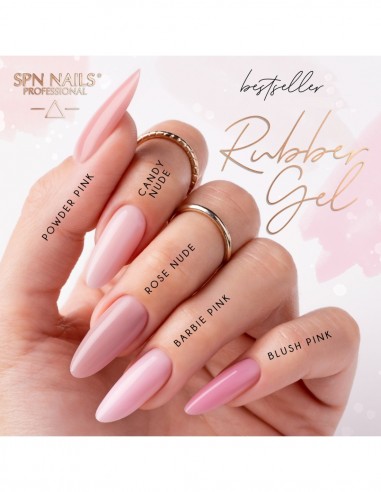 Rose Nude Rubber Gel 15g