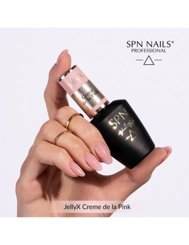 Gel per unghie JellyX Creme de la Pink SPN Nails 8ml