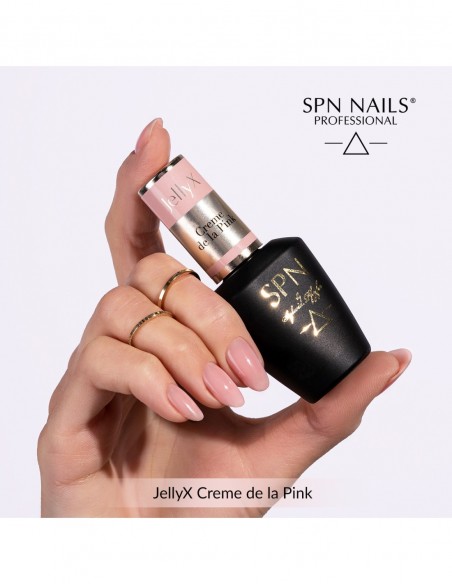 Gel per unghie JellyX Creme de la Pink SPN Nails 8ml Gel per unghie JellyX Creme de la Pink SPN Nails 8ml