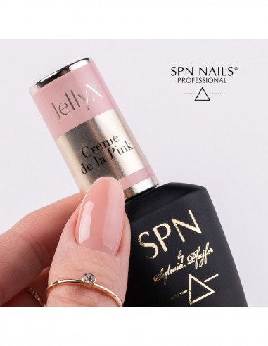 Gel per unghie JellyX Creme de la Pink SPN Nails 8ml