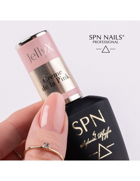 Gel per unghie JellyX Creme de la Pink SPN Nails 8ml Gel per unghie JellyX Creme de la Pink SPN Nails 8ml