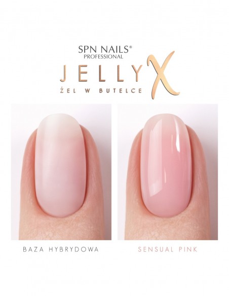 Gel per unghie JellyX Sensual Pink SPN Nails 8ml Gel per unghie JellyX Sensual Pink SPN Nails 8ml