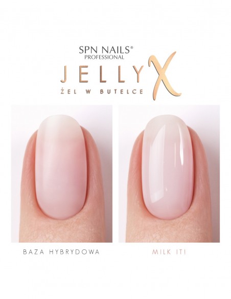 Gel per unghie JellyX! Milk It! SPN Nails 8ml
