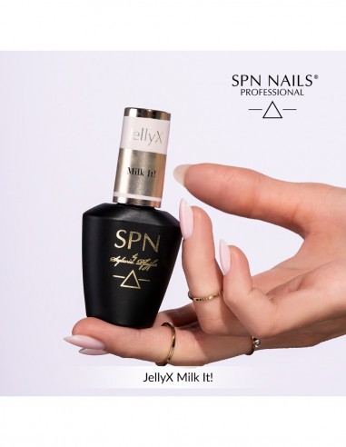 Gel per unghie JellyX! Milk It! SPN Nails 8ml
