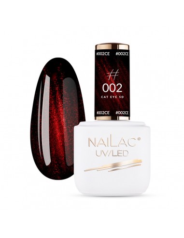 Smalto semipermanente Cat Eye 5D #002 NaiLac 7ml