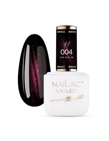 Smalto semipermanente Cat Eye 5D #004 NaiLac 7ml