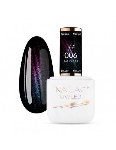 Smalto semipermanente Cat Eye 5D #006 NaiLac 7ml