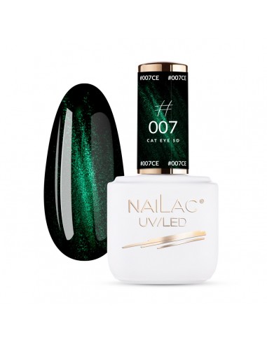 Smalto semipermanente Cat Eye 5D #007 NaiLac 7ml