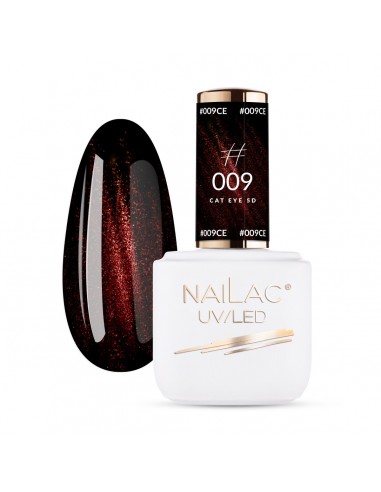 Smalto semipermanente Cat Eye 5D #009 NaiLac 7ml