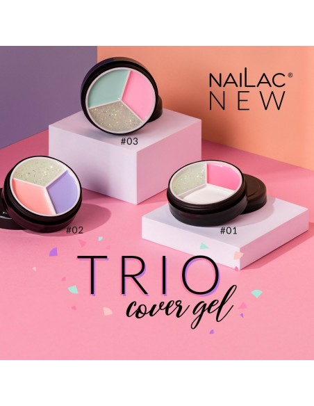 Trio Cover Gel #02 NaiLac 15ml Trio Cover Gel #02 NaiLac 15ml