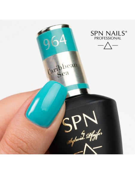 964 Smalto semipermanente UV LaQ Caribbean Sea 8ml 964 Smalto semipermanente UV LaQ Caribbean Sea 8ml