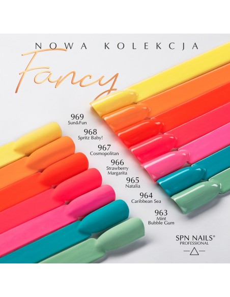 966 Smalto semipermanente UV LaQ Strawberry Margarita 8ml