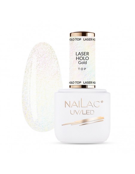 Laser Holo Gold Top NaiLac 7ml