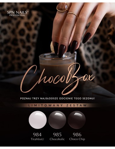 985 Smalto semipermanente UV LaQ Chocoholic 8ml