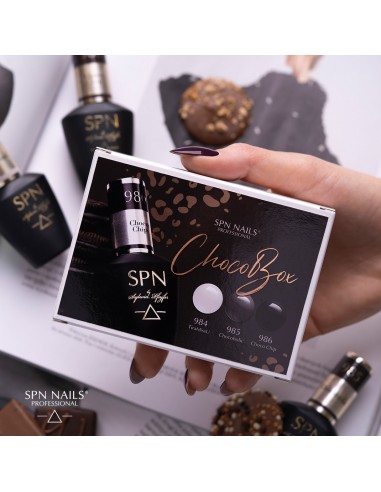 986 Smalto semipermanente UV LaQ Choco Chip 8ml