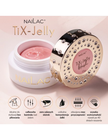 TiX-Jelly Blush NaiLac 15g TiX-Jelly Blush NaiLac 15g