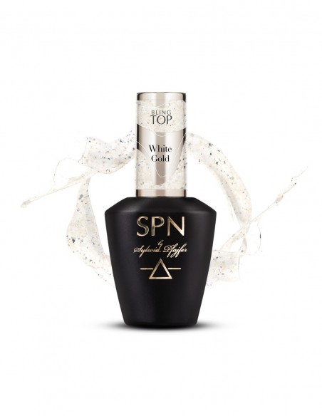 Bling TOP White Gold UV LaQ 10ml Bling TOP White Gold UV LaQ 10ml