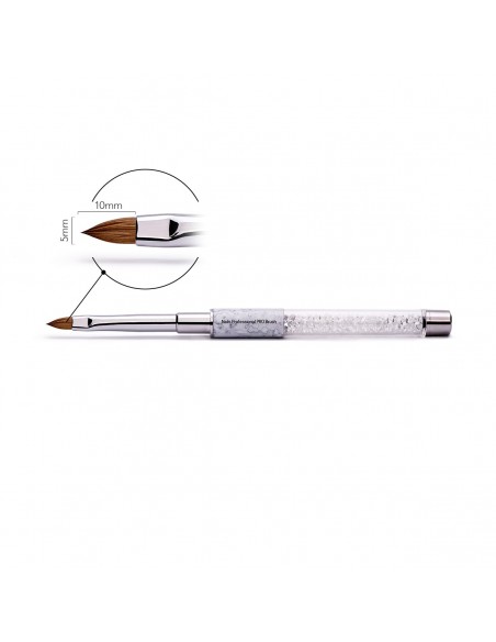 Pennello #4 Cat's tongue Nails Professional PRO Brush SPN Pennello #4 Cat's tongue Nails Professional PRO Brush SPN