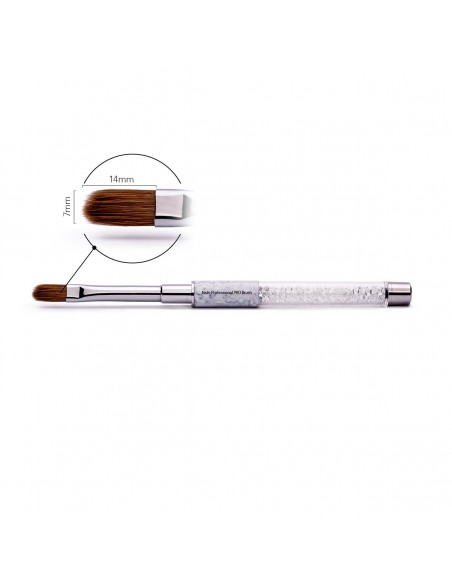 Pennello #8 Oval Nails Professional PRO Brush SPN Pennello #8 Oval Nails Professional PRO Brush SPN