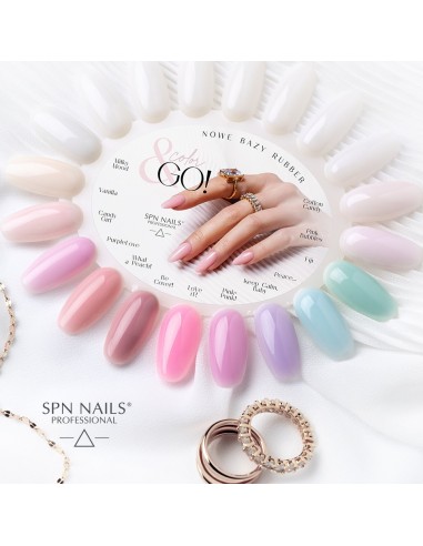 Rubber Base COLOR & GO! Cotton Candy 10ml