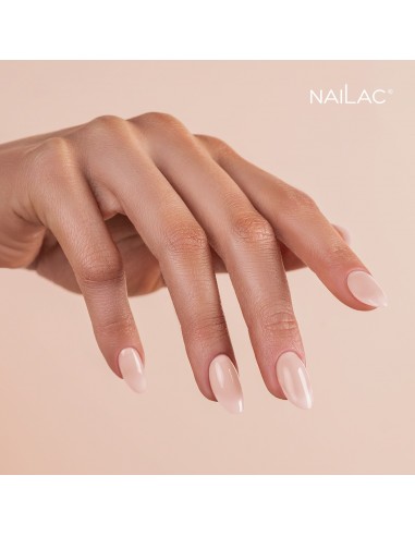 Jelly Bottle Powder Beige Gel Soak Off 2 in 1 NaiLac 7ml