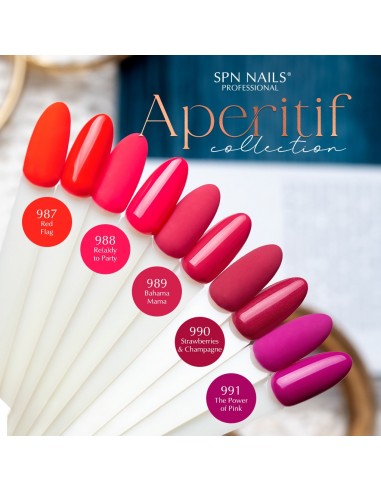 990 Smalto semipermanente Strawberries & Champagne UV LaQ 8ml