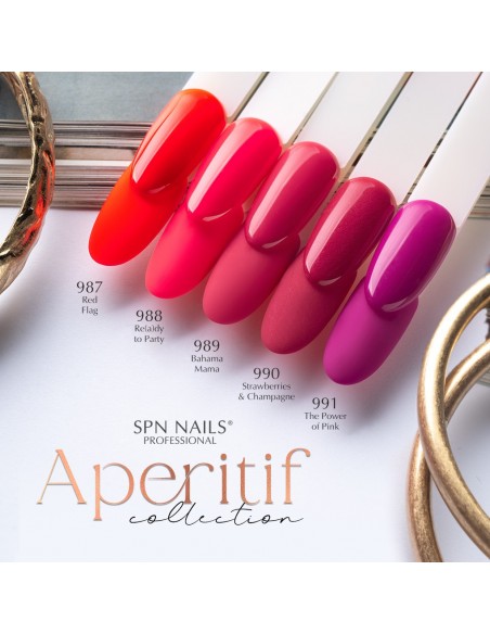 990 Smalto semipermanente Strawberries & Champagne UV LaQ 8ml 990 Smalto semipermanente Strawberries & Champagne UV LaQ 8ml