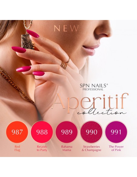 991 Smalto semipermanente UV LaQ The Power of Pink 8ml