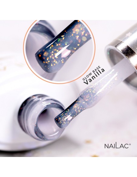Rubber Glow Base Vanilla NaiLac 7ml