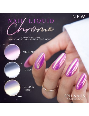 Nail Liquid Chrome Glass 8ml