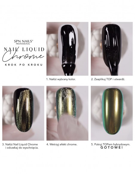 Nail Liquid Chrome Sunset 8ml