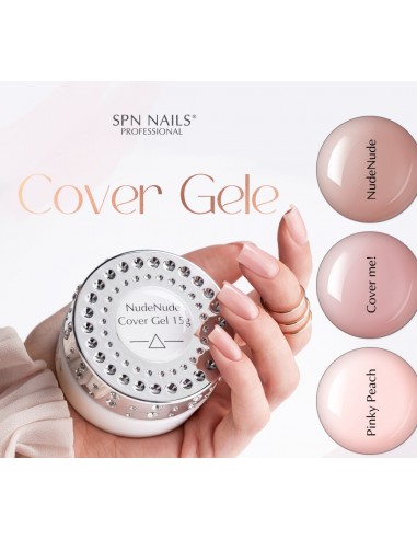 Pinky Peach Cover Gel SPN 50g