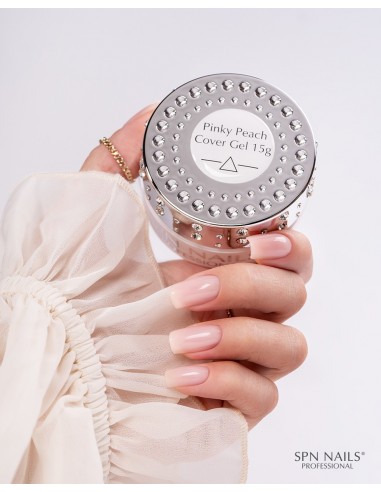 Pinky Peach Cover Gel SPN 50g
