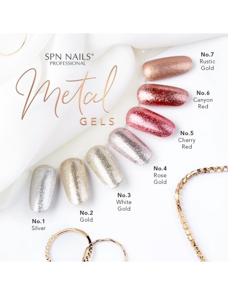 Metal Gel No.6 Canyon Red