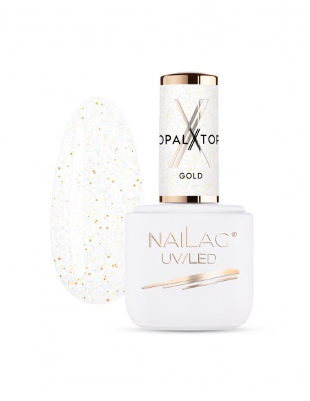 Top Coat OpalX Top Gold NaiLac 7ml Top Coat OpalX Top Gold NaiLac 7ml
