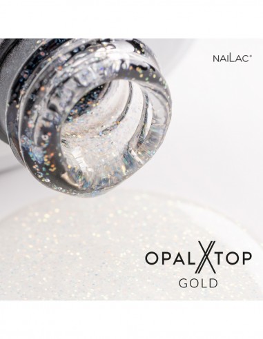 Top Coat OpalX Top Gold NaiLac 7ml